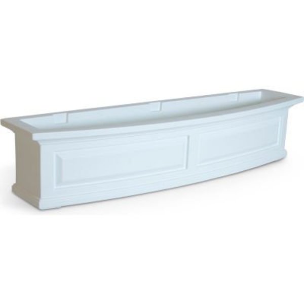 Mayne Mail Post Inc Mayne® Nantucket 4-ft. Window Box, White 4831-W